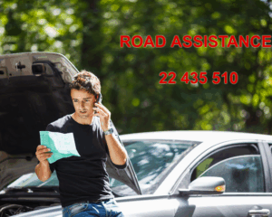 24-hour road assistance to the driver (AIG)