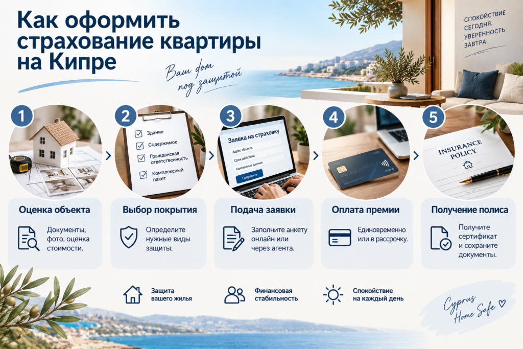 Страхование квартиры на Кипре. Процесс оформления страховки